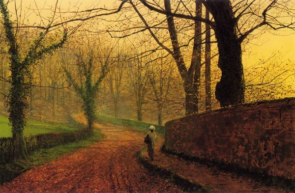 Stapleton Park Near Pontefract by John Atkinson Grimshaw
