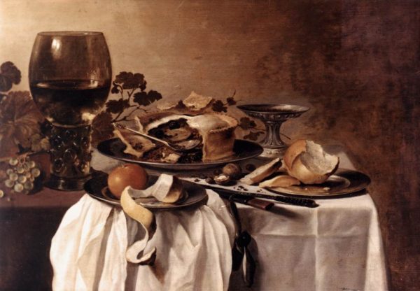 Still life by Pieter Claesz