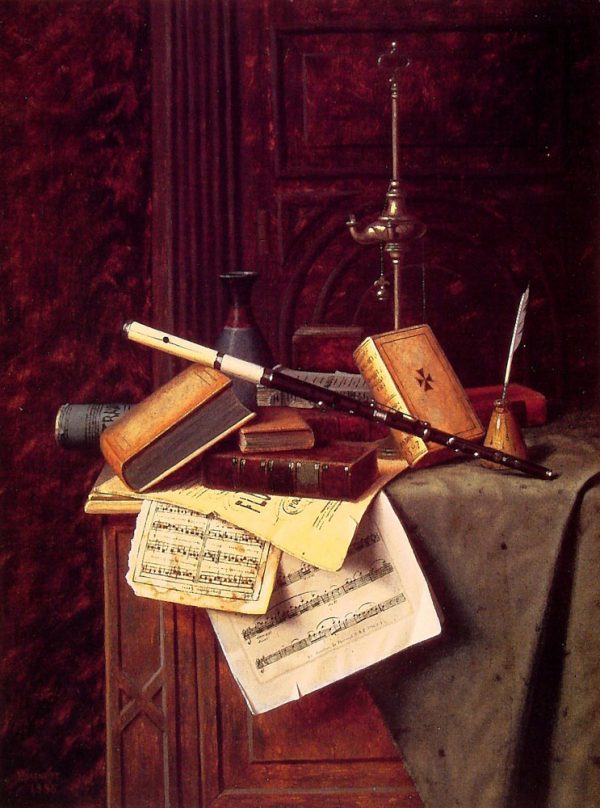 Still Life III by William Michael Harnett