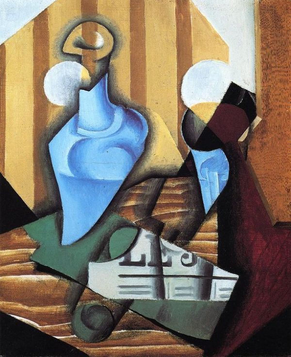 Still Life With Checked Tablecloth II by Juan Gris