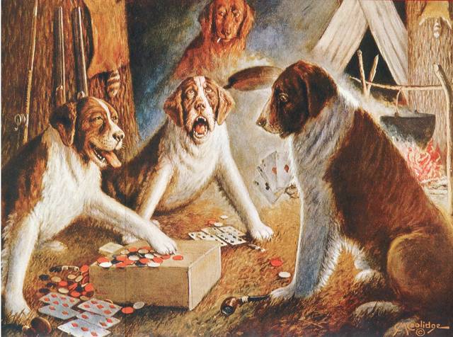 Stranger In Camp by C.M Coolidge - hand-painted oil reproduction