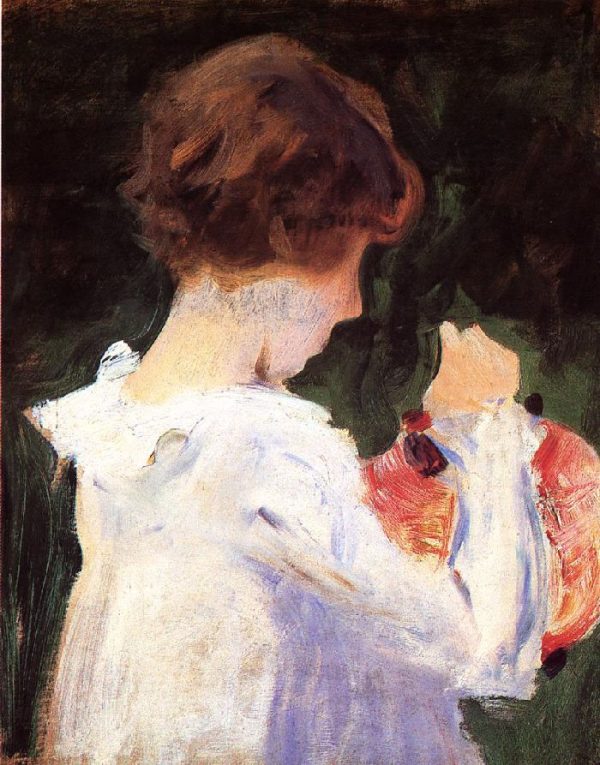 Study of Polly Barnard by John Singer Sargent