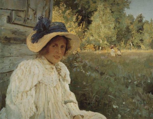 Summer by Valentin Alexandrovich Serov