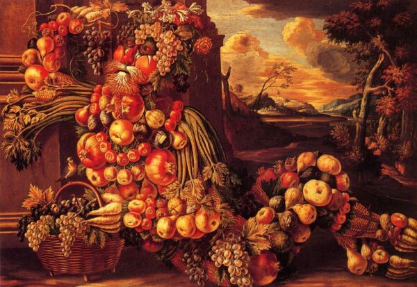 Summer c by Giuseppe Arcimboldo