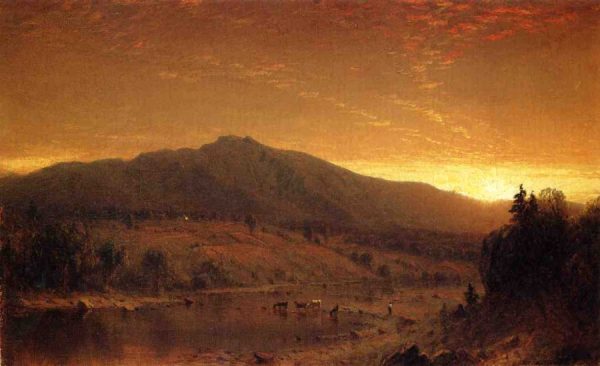 Sunset by Sanford Robinson Gifford