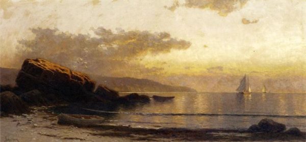 Sunset Coast by Alfred Thompson Bricher