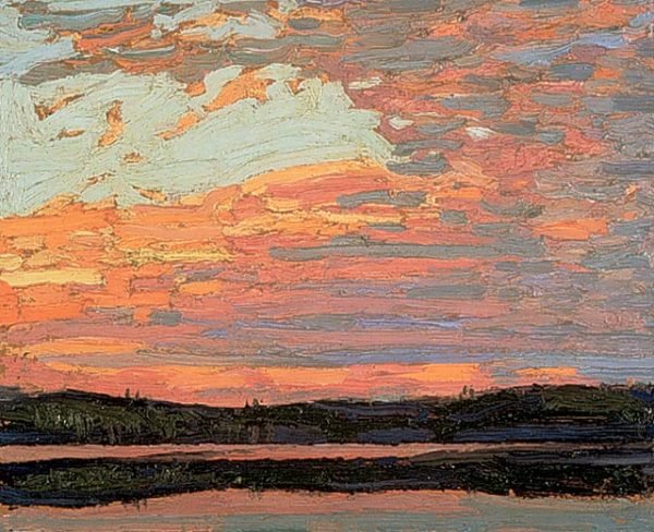 Sunset Sky by Tom Thomson
