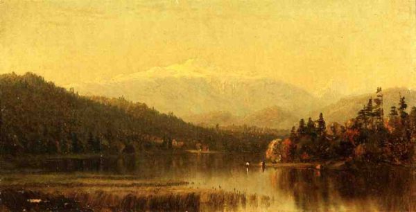 Sunset in the White Mountains by Sanford Robinson Gifford