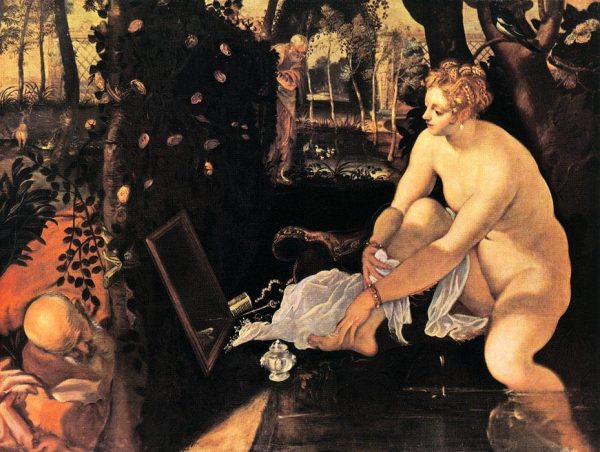 Susanna Bathing by Tintoretto