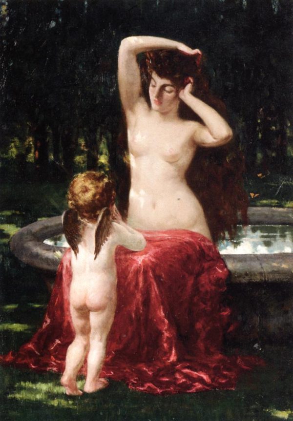 Sylvan Toilette by Carroll Beckwith