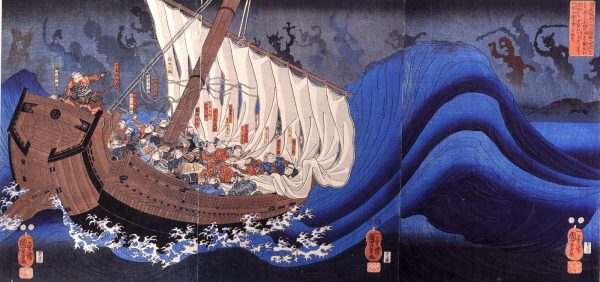 Taira Ghost by Utagawa Kuniyoshi