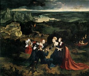 Temptation of Saint Anthony by Joachim Patenier - hand-painted oil reproduction