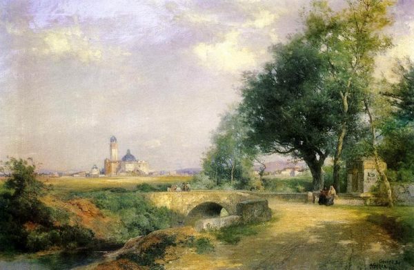 Teoloyucan Mexico by Thomas Moran