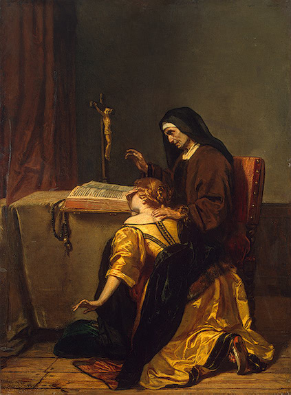 The Absolution by Alfred Stevens