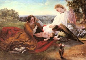 The Adoration by James Archer - hand-painted oil reproduction