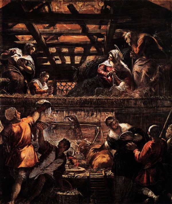 The Adoration of the Shepherds by Tintoretto