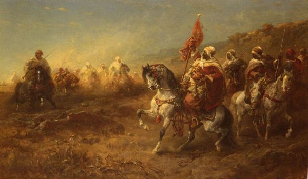 The Ambush by Adolf Schreyer