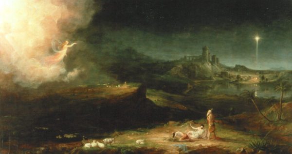 The Angel Appearing to the Shepherds by Thomas Cole