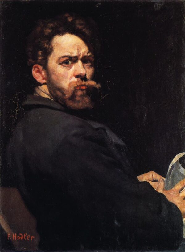 The Angry One by Ferdinand Hodler