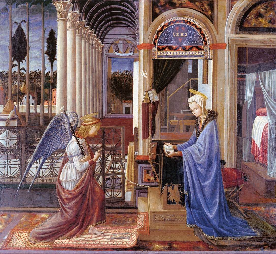 The Annunciation by Fra Carnevale - hand-painted oil reproduction