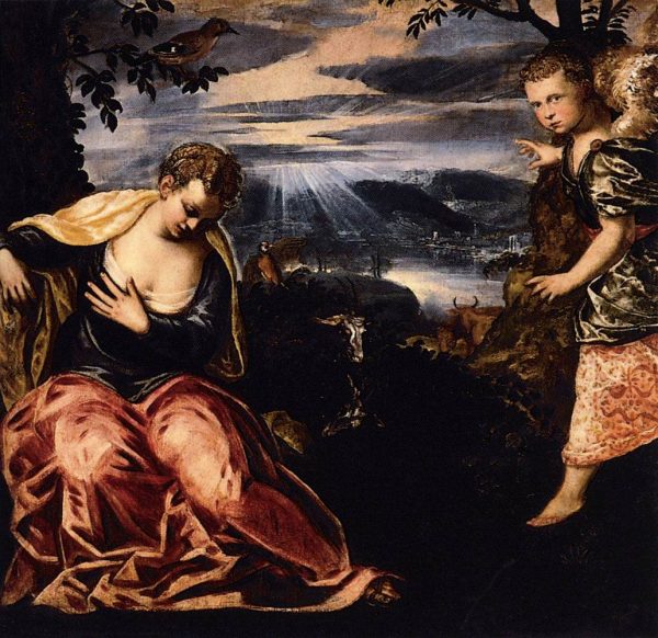 The Annunciation to Manoah's Wife by Tintoretto