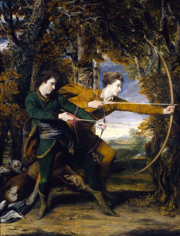 Colonel Acland and Lord Sydney - The Archers by Joshua Reynolds