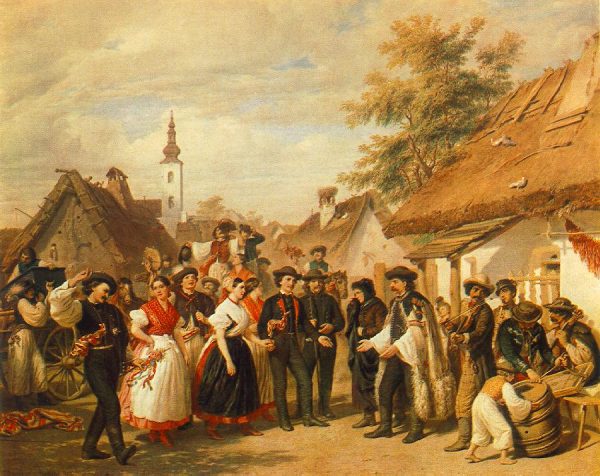 The Arrival of the Daughter-in-Law by Miklos Barabas