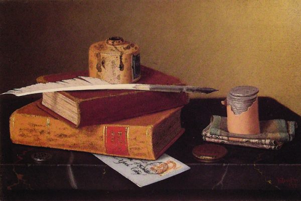 The Banker's Table by William Michael Harnett
