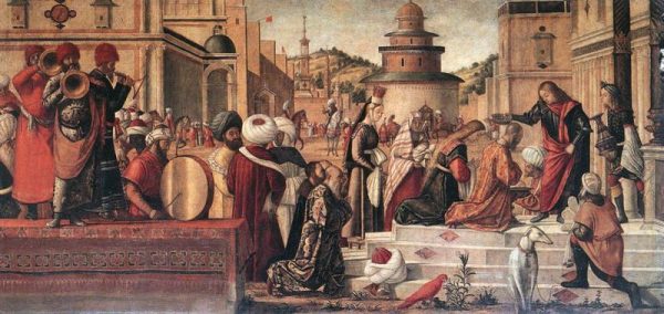 The Baptism of the Selenites by Vittore Carpaccio
