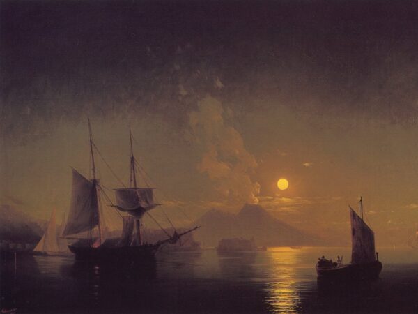 The Bay of Naples by Ivan Aivazovsky