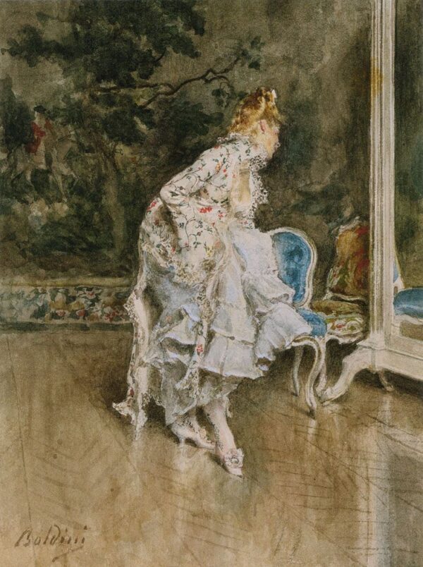 The Beauty Before The Mirror by Giovanni Boldini