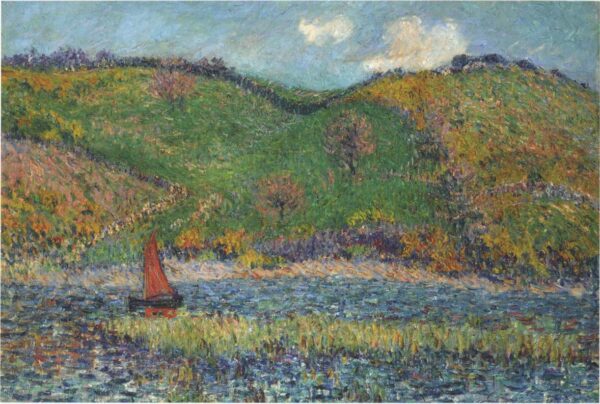 The Belon River by Gustave Loiseau