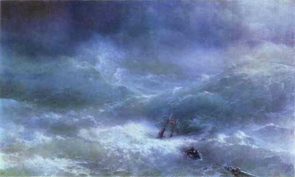 The Billow by Ivan Aivazovsky