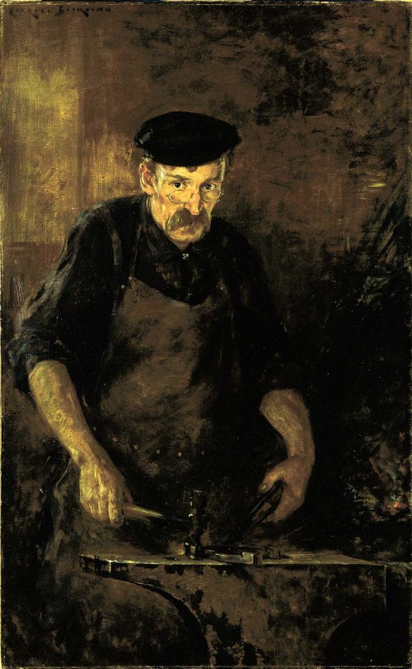 The Blacksmith by Carroll Beckwith