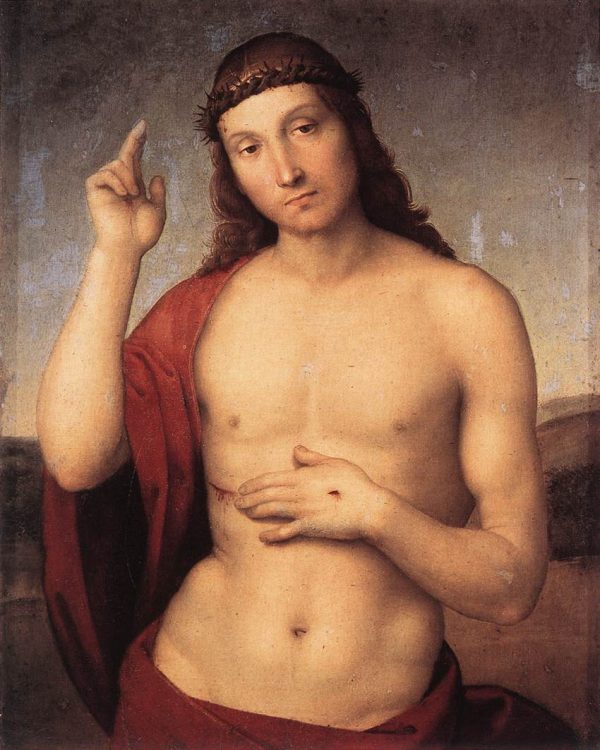 The Blessing Christ by Raphael Sanzio