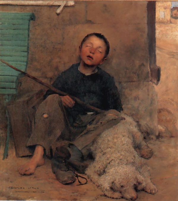The Blind Beggar by Lepage Jules Bastien