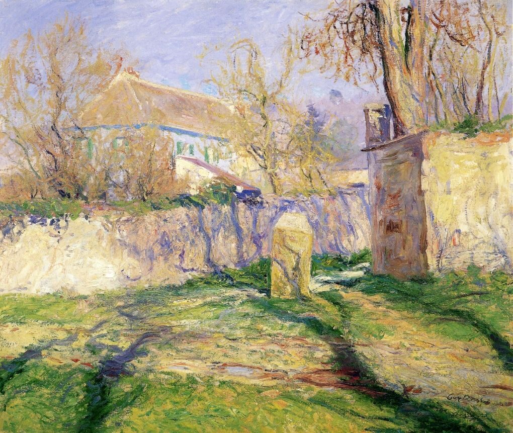 The Blue House by Guy Rose