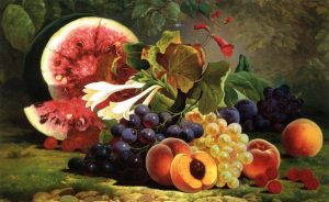 The Bounties of Nature by William Mason Brown - hand-painted oil reproduction