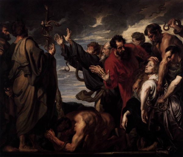 The Brazen Serpent by Anthony van Dyck