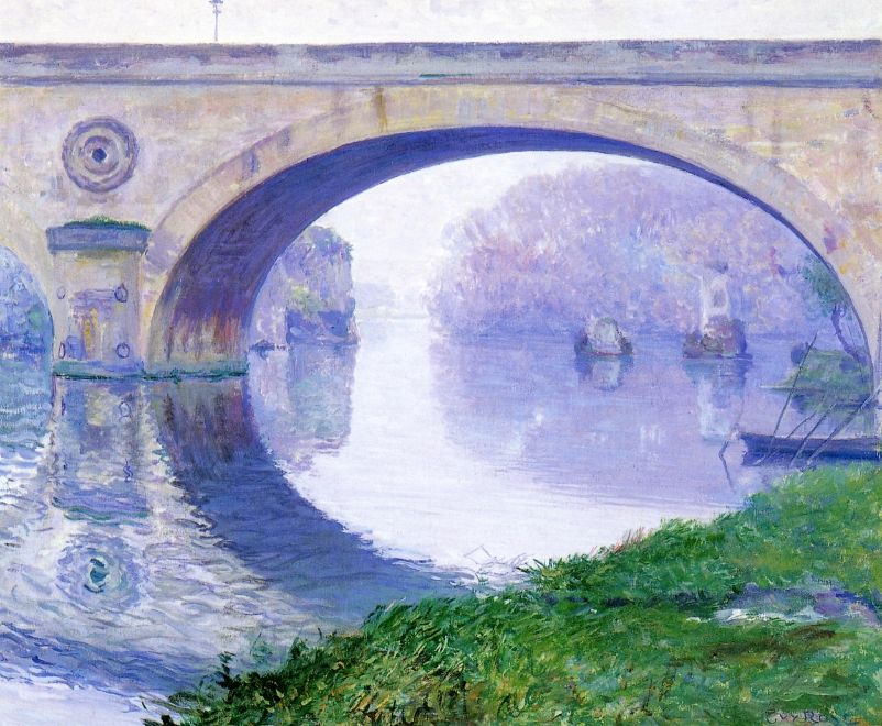 The Bridge at Vernon by Guy Rose