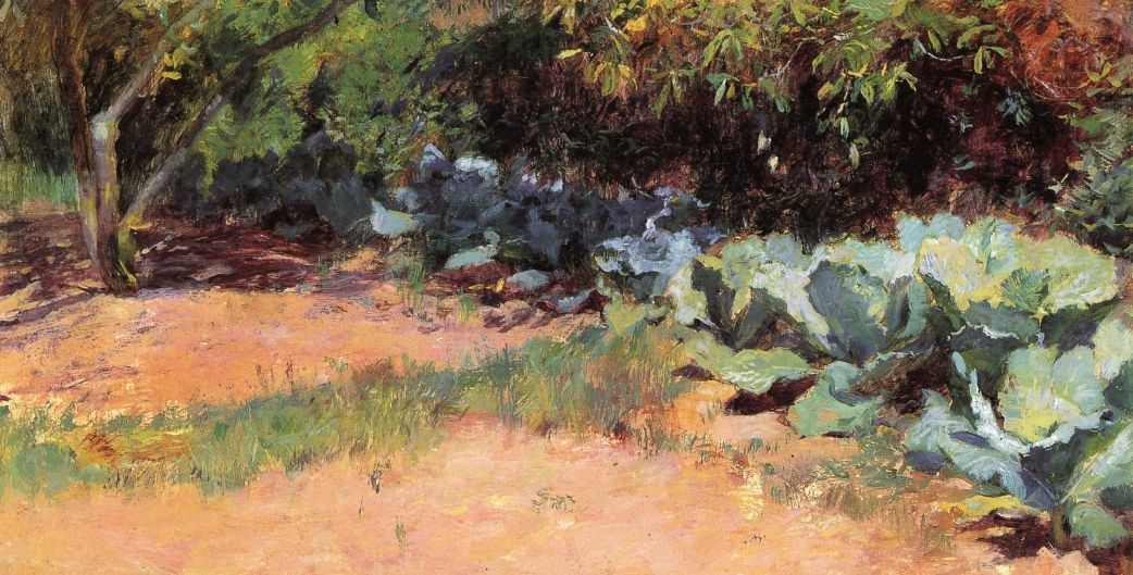 The Cabbage Patch by Guy Rose
