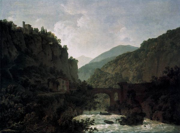 The Cloister of San Cosimato by Joseph Wright