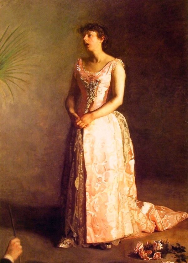 The Concert Singer by Thomas Eakins