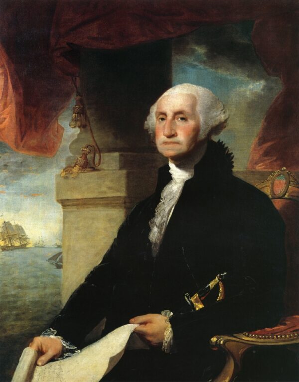 George Washington (The Constable-Hamilton Portrait) by Gilbert Stuart