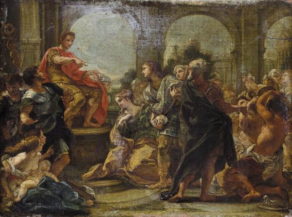 The Continence of Scipio by Baciccio