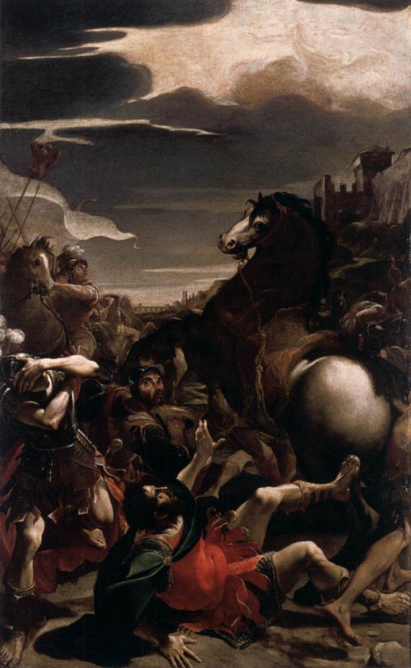 The Conversion of St Paul by Lodovico Carracci