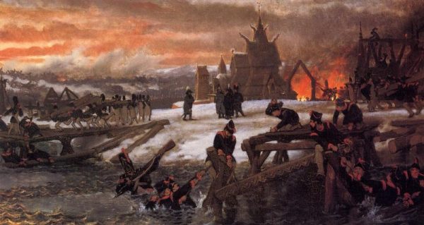The Crossing of the River Berizina in 181 by Lawrence Alma-Tadema