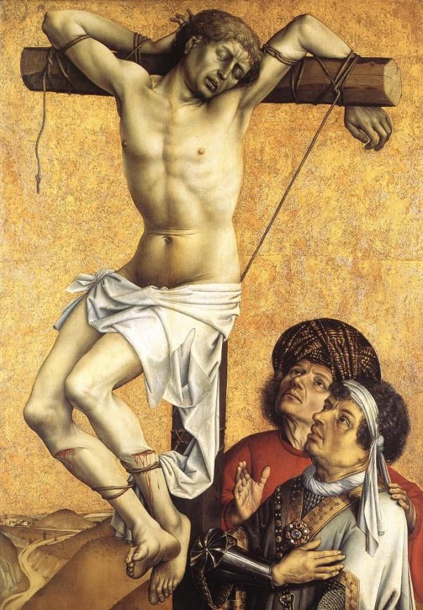 The Crucified Thief by Robert Campin
