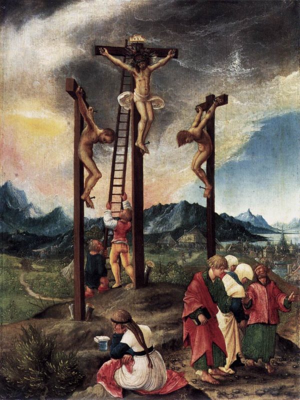 The Crucifixion by Albrecht Altdorfer