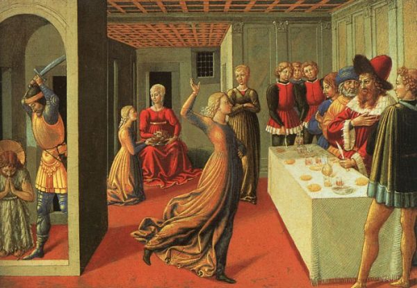 The Dance Of Salome by Benozzo Gozzoli